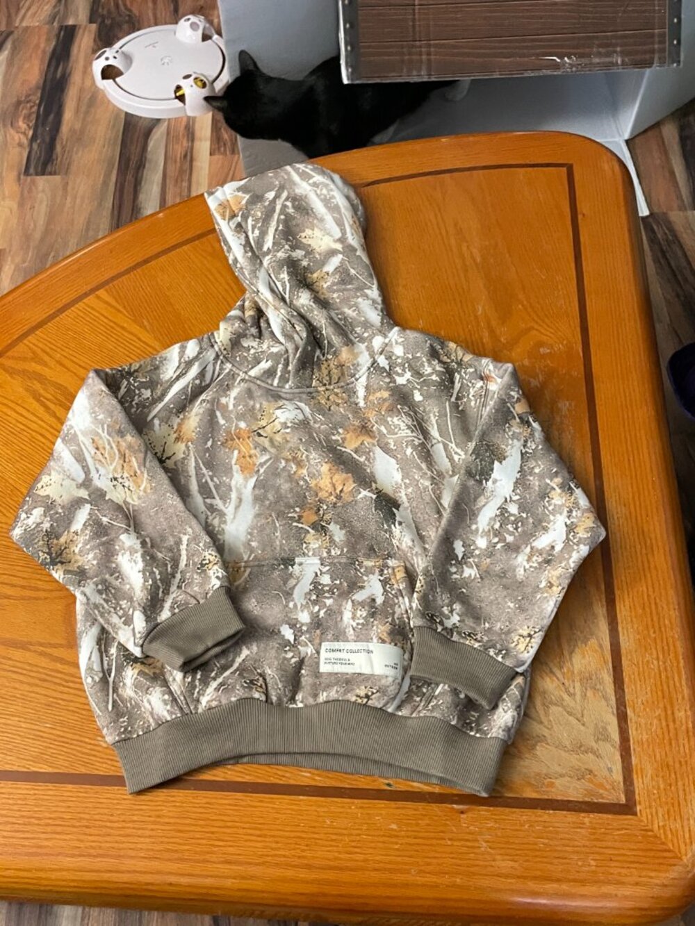 COMFRT ADIRONDAK (CAMOFLAGE CAMO PRINT) KID'S HOODIE NIP